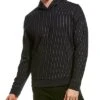 Vince Vertical Stripe Wool-Blend Hoodie Men -Vince 1010212246 RLLD 1