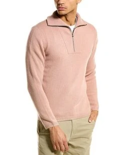 Vince Plush Cashmere 1/4-Zip Men