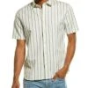Vince Classic Fit Stripe Shirt Men