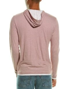 Vince Layer Stripe T-Shirt Hoodie Men -Vince 1010338298 RLLD 2