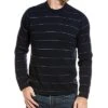 Vince Stripe Crew Cashmere Sweater Men -Vince 1010399474 RLLD 1