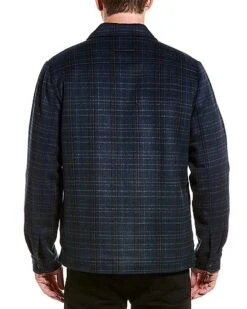 Vince Plaid Wool-Blend Jacket Men -Vince 1010399516 RLLD 3