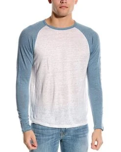 Front Page 43 Vince Baseball Linen T-Shirt Men