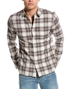 Front Page 7 Vince Sunset Plaid Shirt Men