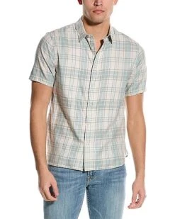 Vince Shoreline Plaid Shirt Men