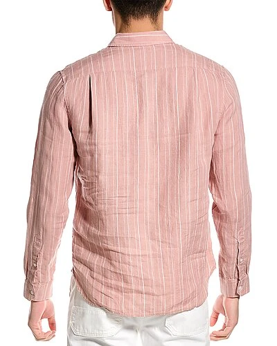 Vince Classic Fit Linen Shirt Men 4 Vince Classic Fit Linen Shirt Men - Image 2