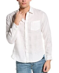 Vince Linen Shirt Men