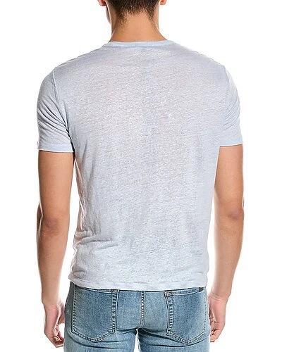 Vince Linen T-Shirt Men 4 Vince Linen T-Shirt Men - Image 2