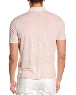 Vince Linen Polo Shirt Men -Vince 1010529938 RLLD 2