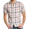 Vince Topanga Plaid Classic Fit Linen-Blend Shirt Men -Vince 1010529946 RLLD 1