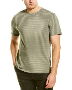 Vince Garment Dyed Stripe T-Shirt