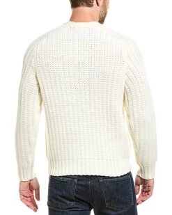 Vince Cable Crewneck Wool & Cashmere-Blend Sweater Men -Vince 1010898540 RLLD 2
