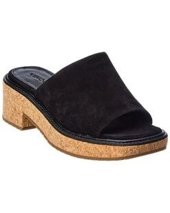 Vince Maddy-B Suede Platform Sandal Women
