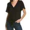 Vince Camuto Button-Down Tie-Front Blouse Women
