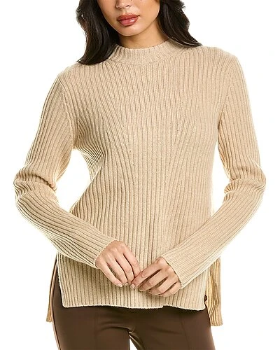 Vince Ribbed Wool & Cashmere-Blend Sweater Women 3 Vince Ribbed Wool & Cashmere-Blend Sweater Women