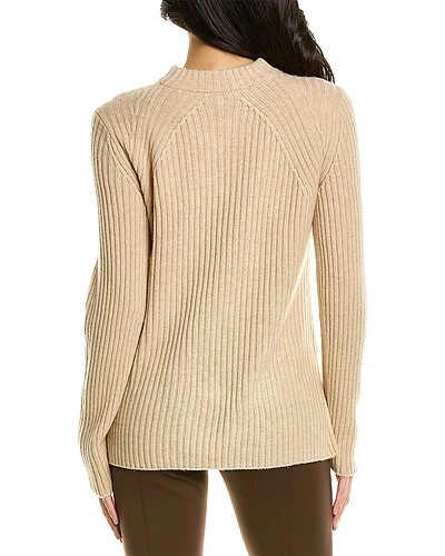 Vince Ribbed Wool & Cashmere-Blend Sweater Women 4 Vince Ribbed Wool & Cashmere-Blend Sweater Women - Image 2