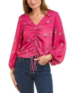 Vince Camuto Drawstring Blouse Women