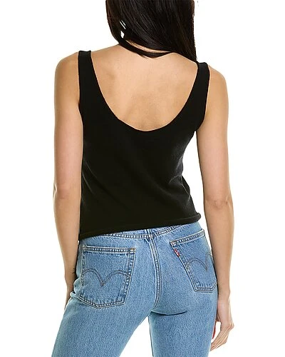 Vince Scoop Cashmere Tank Women 4 Vince Scoop Cashmere Tank Women - Image 2
