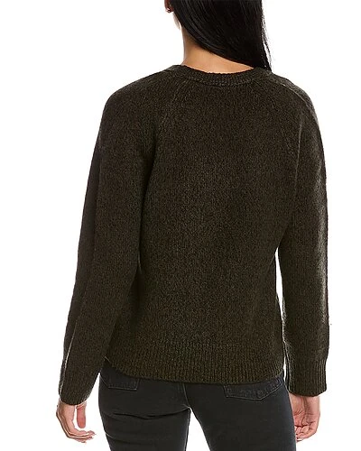 Vince Marled Wool & Cashmere-Blend Sweater Women 4 Vince Marled Wool & Cashmere-Blend Sweater Women - Image 2