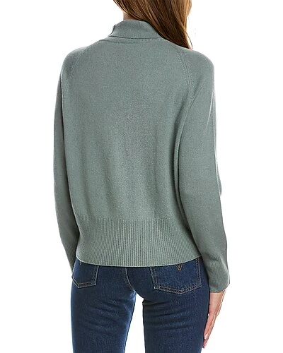 Vince Raglan Turtleneck Wool & Cashmere-Blend Sweater Women 4 Vince Raglan Turtleneck Wool & Cashmere-Blend Sweater Women - Image 2