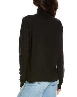 Vince Rib Trim Wool-Blend Turtleneck Women -Vince 1411179225 RLLD 2