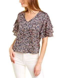 Vince Camuto Extended Shoulder Top Women