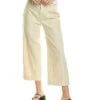Vince Cropped Causal Linen-Blend Twill Pant Women -Vince 1411298598 RLLD 1