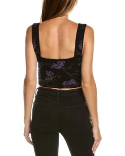 Vince Orchid Wool & Cashmere-Blend Bralette Top Women -Vince 1411309366 RLLD 2
