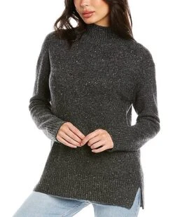 Vince Turtleneck Wool-Blend Sweater Women
