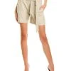 Vince Stitched Belt Leather Short Women -Vince 1411322081 RLLD 1