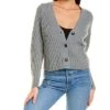 Vince Poet Sleeve Wool & Cashmere-Blend Cardigan Women -Vince 1411322084 RLLD 1