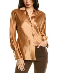 Vince Silk Blouse Women