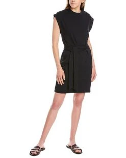 Vince Tie Waist Dress Women