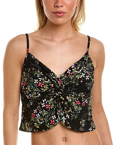 Vince Camuto Knotted Crop Tankini Women 3 Vince Camuto Knotted Crop Tankini Women