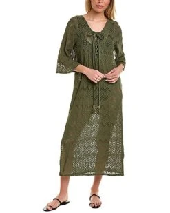 Vince Camuto Lace Caftan Cover-Up Women