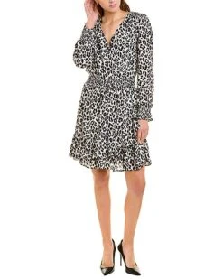 Vince Camuto Surplice Mini Dress Women
