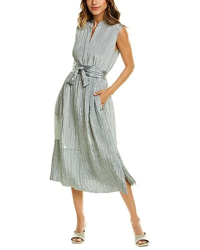 Vince Textured Popover Dress Women 3 Vince Textured Popover Dress Women