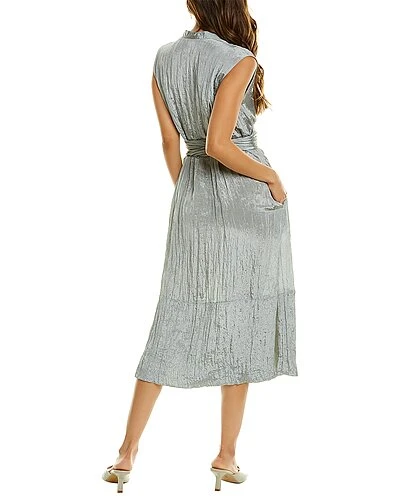Vince Textured Popover Dress Women 4 Vince Textured Popover Dress Women - Image 2