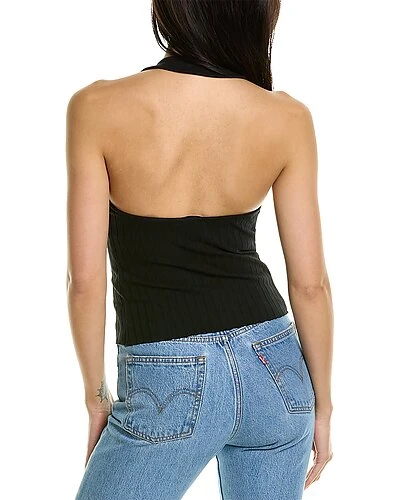 Vince Ribbed Halter Tank Women 4 Vince Ribbed Halter Tank Women - Image 2
