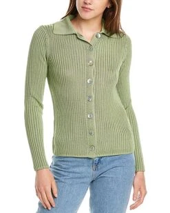Vince Collared Cardigan Women