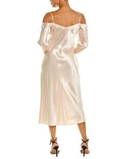 Vince Draped Slip Dress Women -Vince 1411480183 RLLD 2