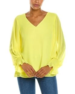 Vince Camuto Flare Cuff Top Women