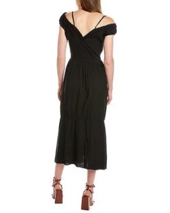 Vince Off-Shoulder Twist Dress Women -Vince 1411514576 RLLD 2