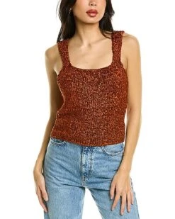 Vince Textured Tank Women