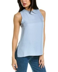 Vince Rib Neck Tank Women
