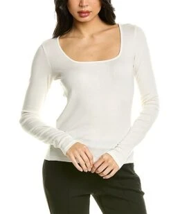 Vince Square Neck T-Shirt Women