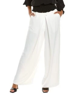 Vince Camuto Washer Twill Wide Leg Pant Women
