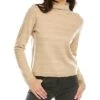 Vince Striped Fitted Turtleneck Cashmere Sweater Women -Vince 1411574941 RLLD 1