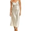 Vince Draped Beads V-Neck Slip Dress Women -Vince 1411592610 RLLD 1