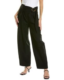 Vince Tie Front Wide Leg Pant Women